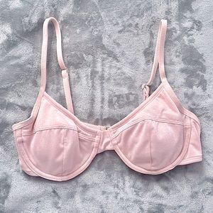 Xhilaration Metallic Shimmer Padded Bikini Top